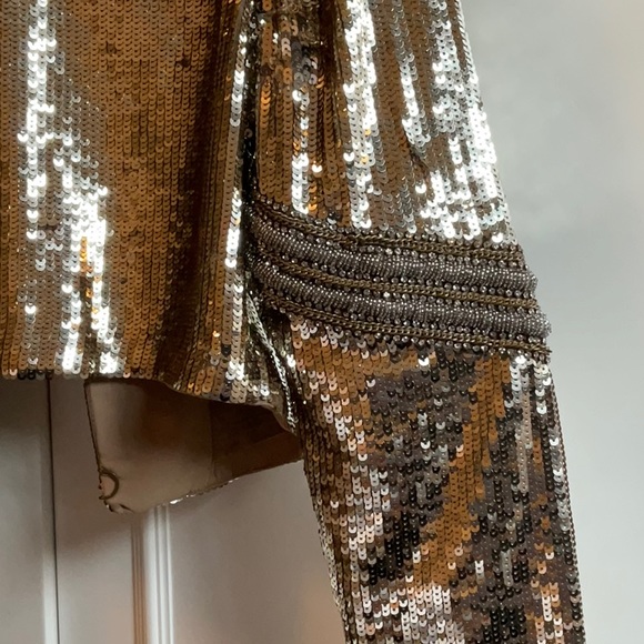 Veronica Beard Women's Gold Jacket - Picture 3 of 5